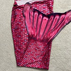 Adult XL FinFun Mermaidens Mermaid Tail Malibu Pink